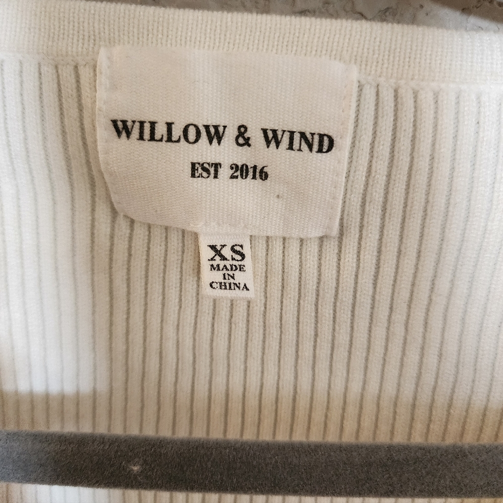 Willow And Wind Spring Flowers Cardigan Size XS - Picture 3 of 5